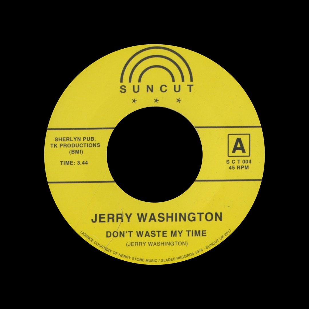 Jerry Washington, Timmy Thomas - Don’t Waste My Time / It’s What They Can’t See - reissue