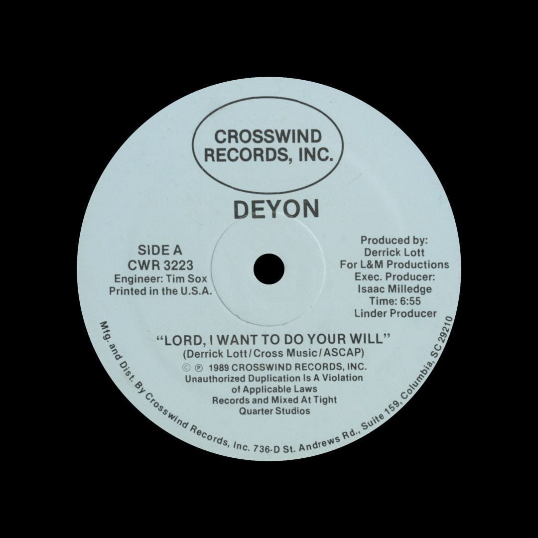 Deyon - Lord, I Want To Do Your Will / Jesus Is So Real - 12