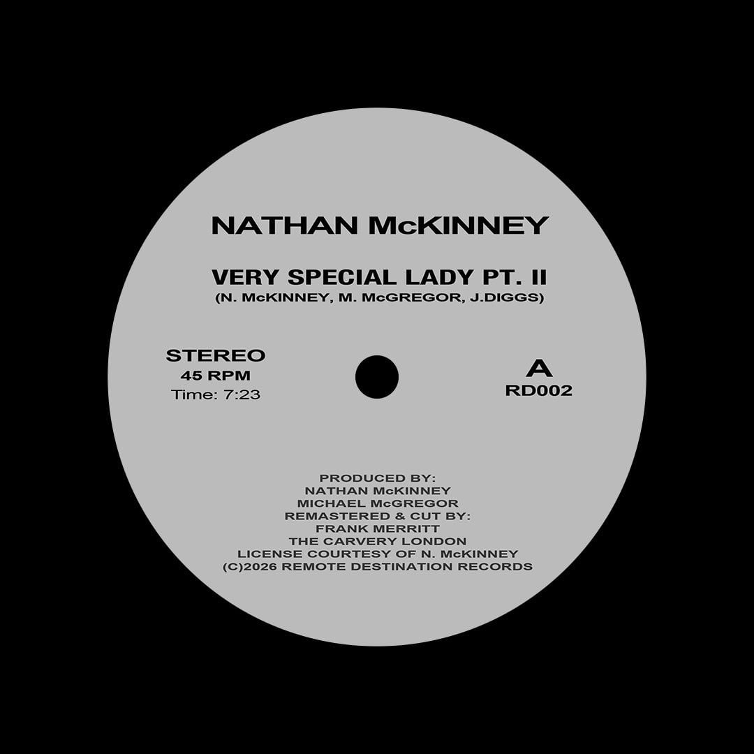 Nathan McKinney - Very Special Lady, Pt II - reissue