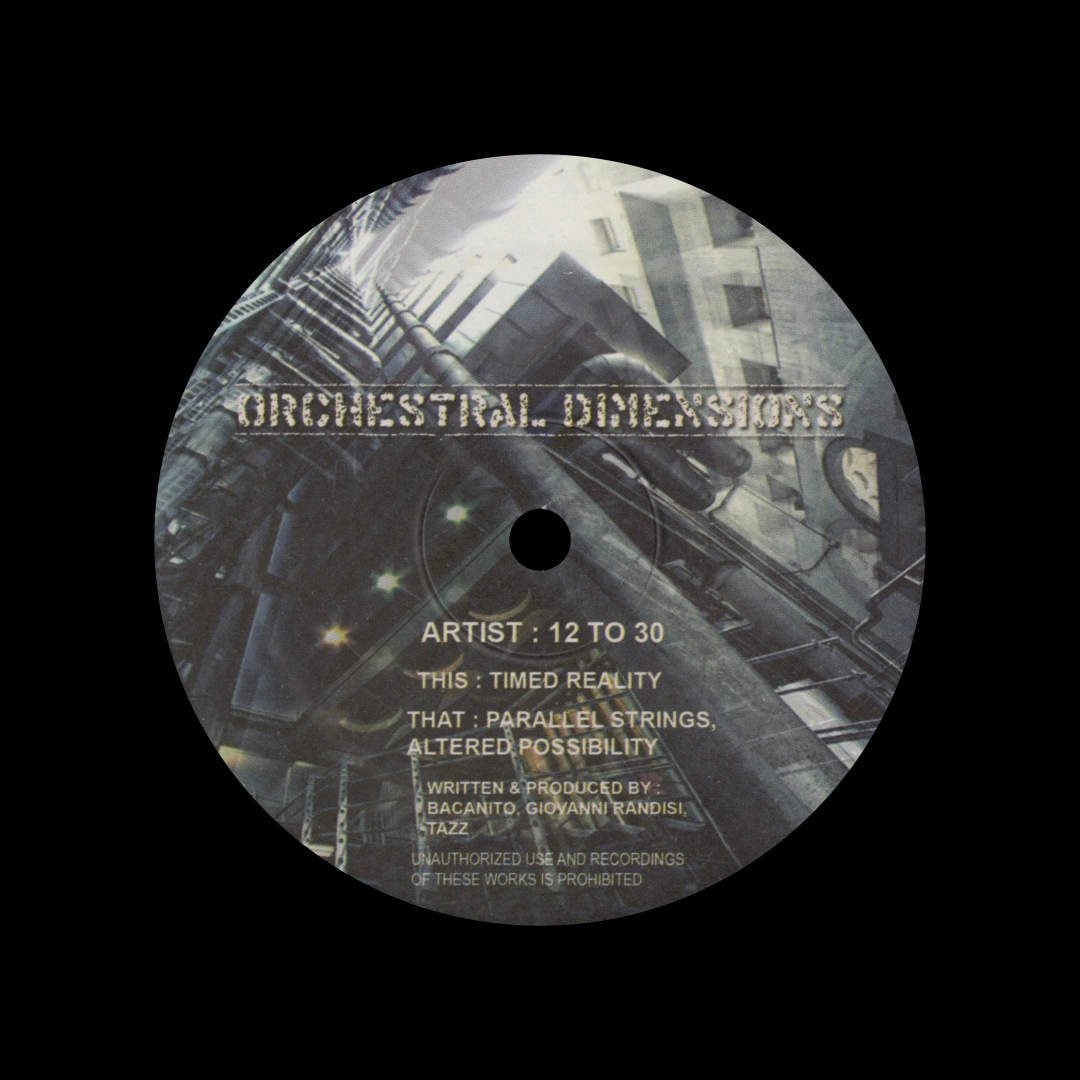 12 To 30 - Orchestral Dimensions - 12