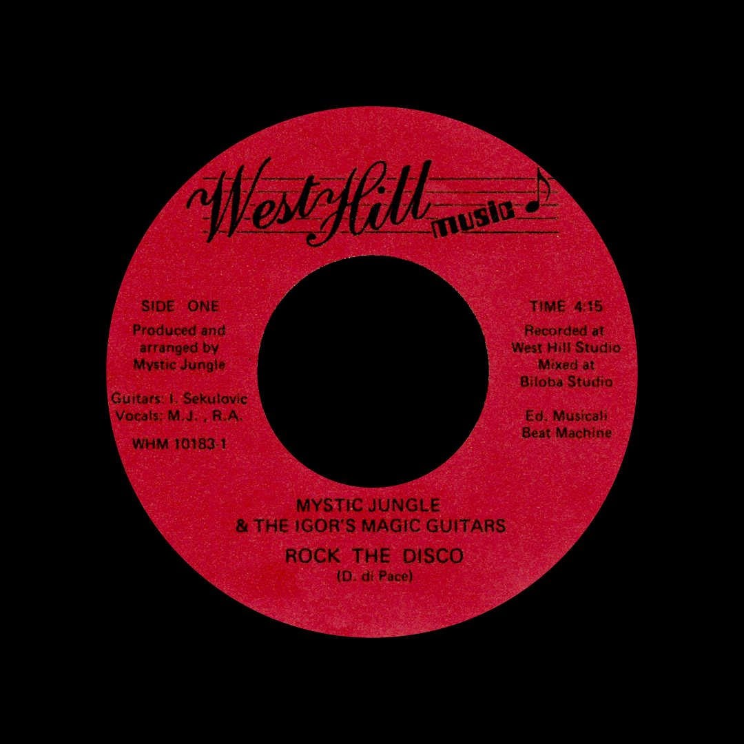 Mystic Jungle, The Igor's Magic Guitars - Rock The Disco / Shaba Riddim - 7"