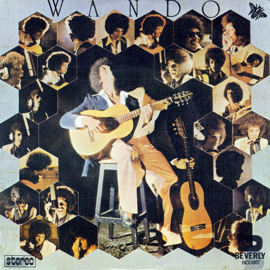 Wando - A Paz Que Nasceu Prá Mim / Velho Batuqueiro / Samba Magoado / Na Boca Do Povo - 7"