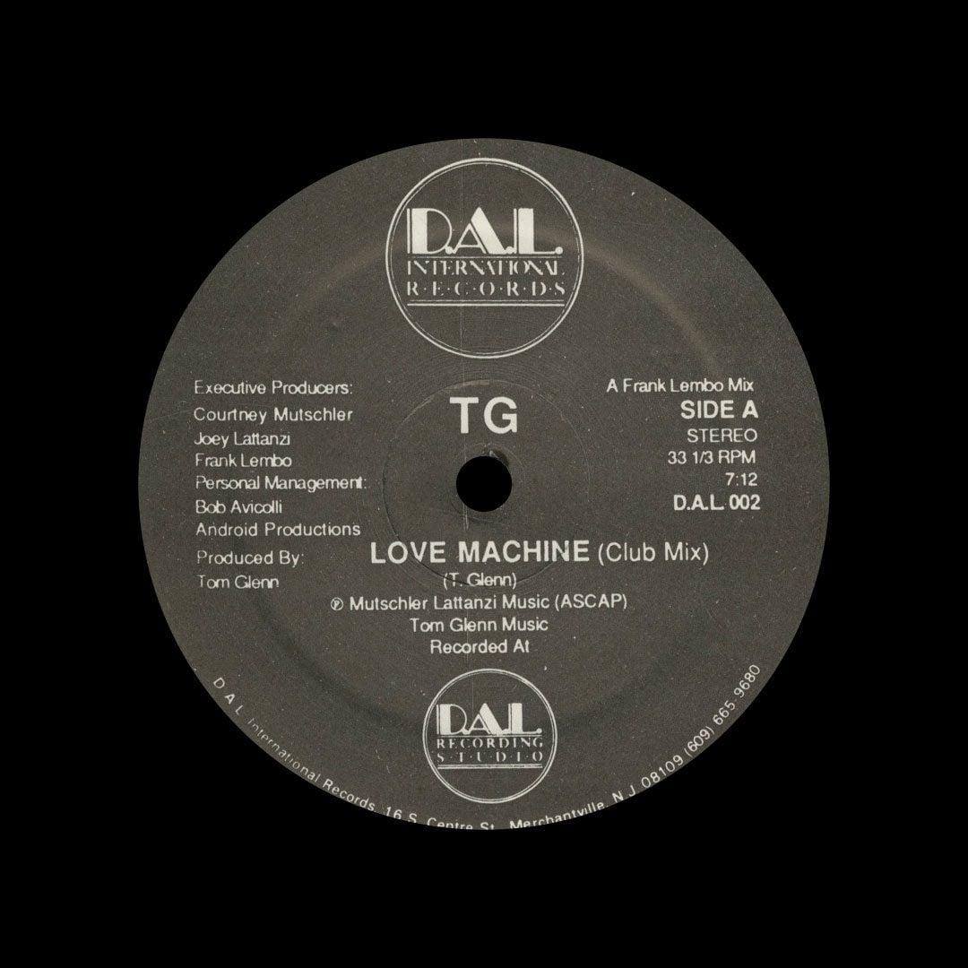 Tom Glenn - Love Machine - 12"