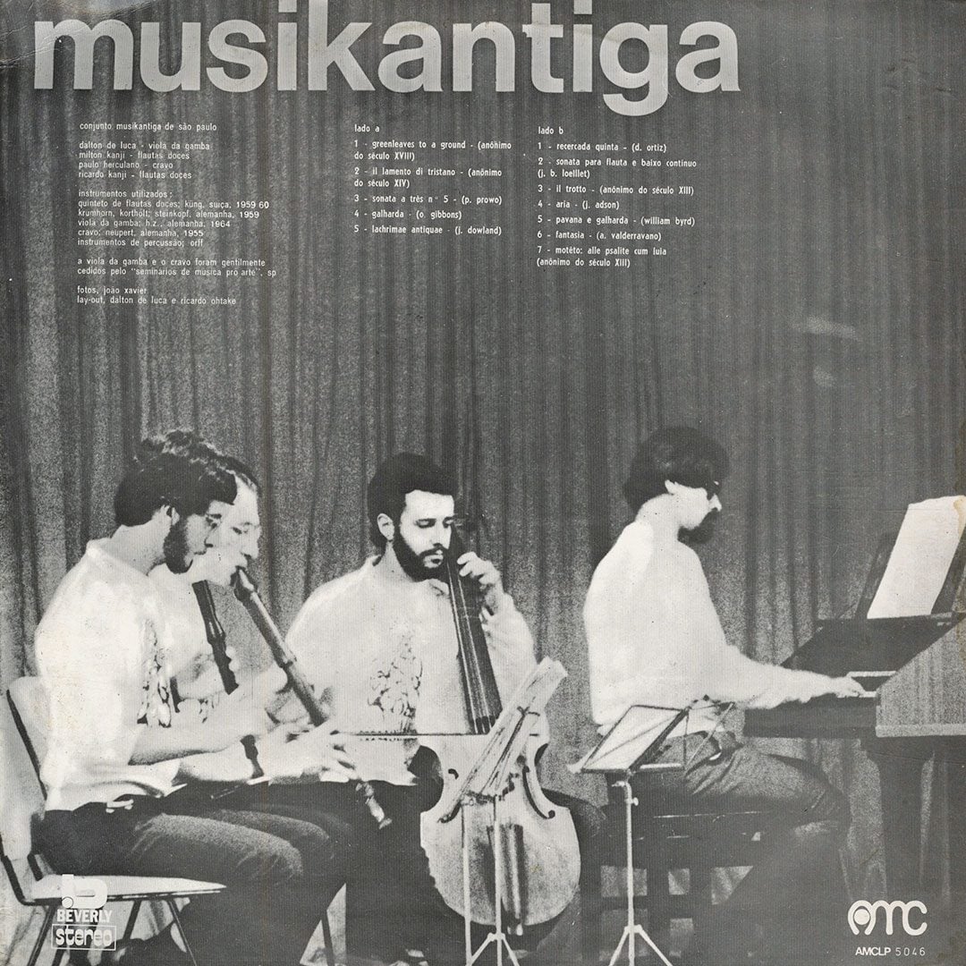 Conjunto Musikantiga De São Paulo - Musikantiga - lp