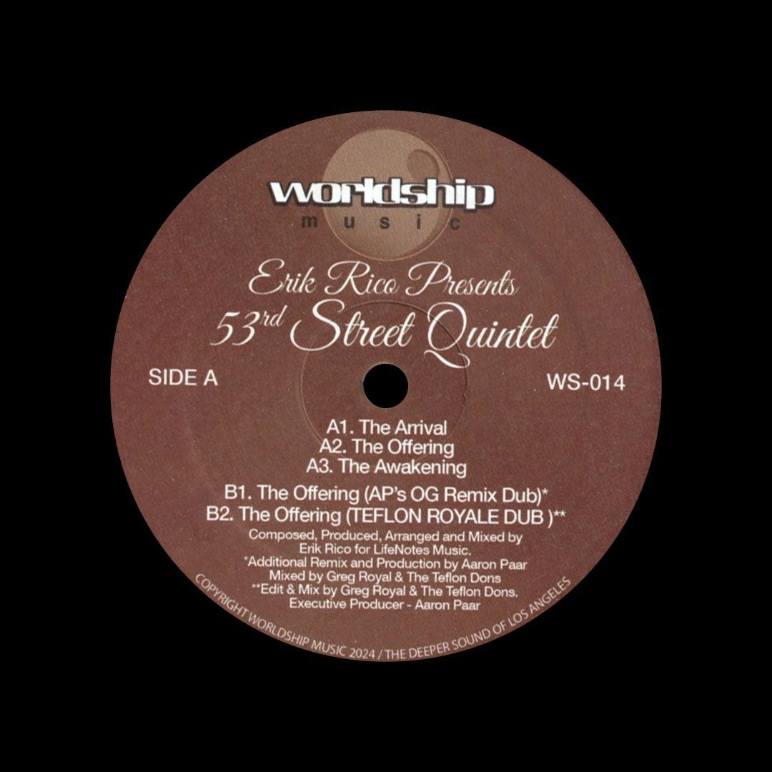 Erik Rico - The Arrival / The Offering - 12