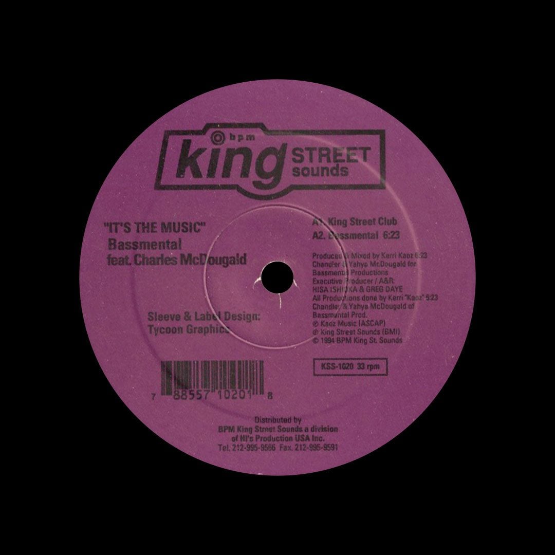 Bassmental, Charles McDougald - It’s The Music - 12
