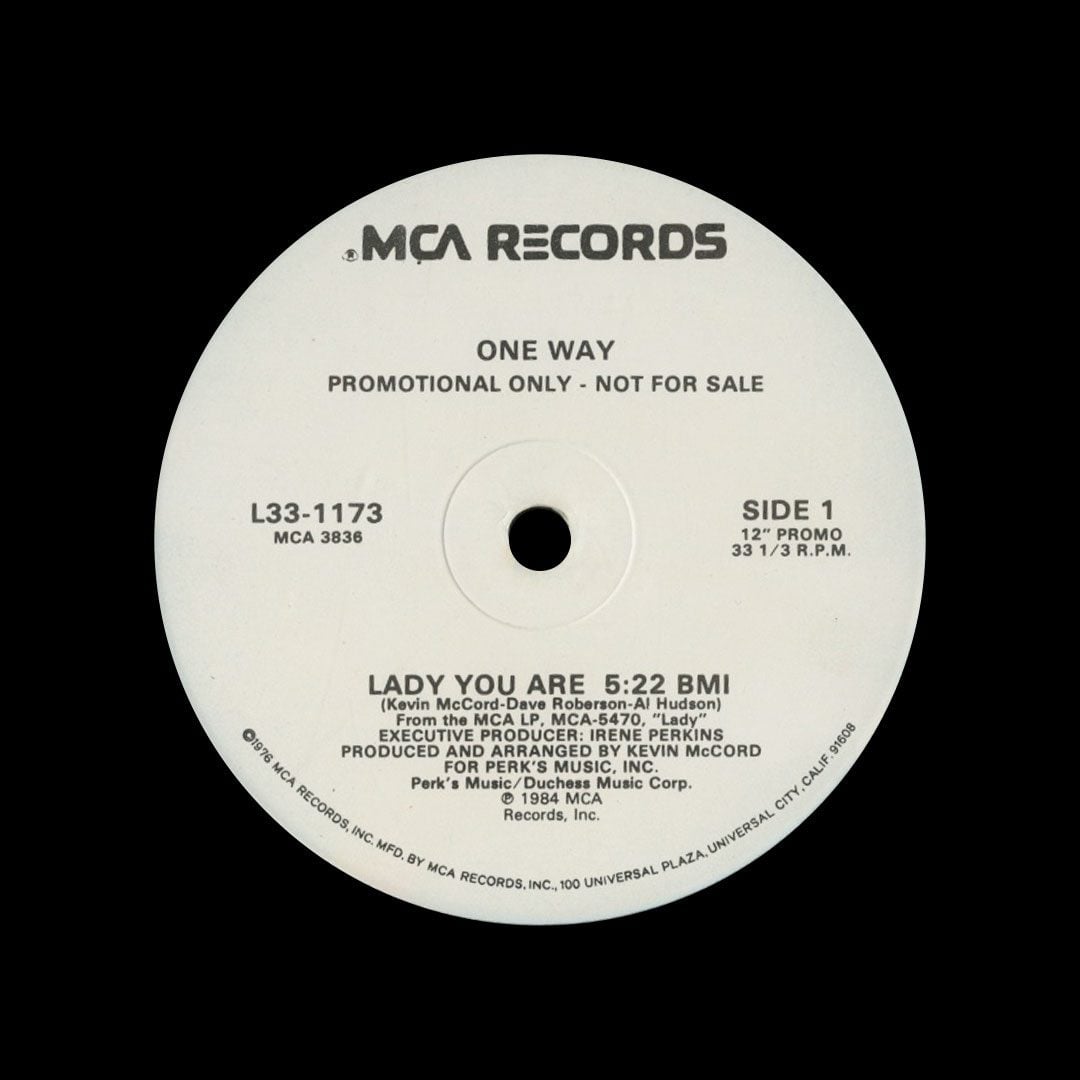 One Way - Lady You Are / Mr Groove - 12
