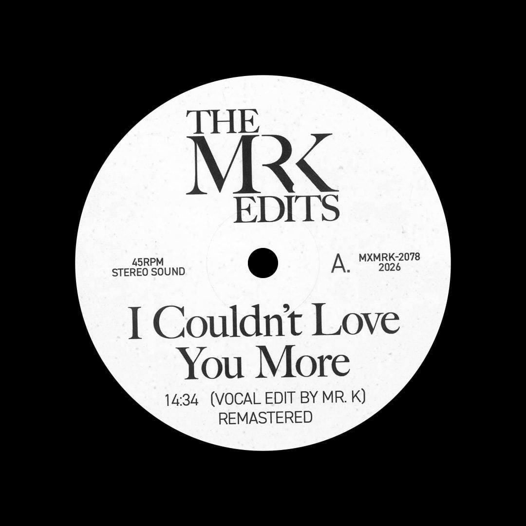 Sade - I Couldn’t Love You More (The Mr K Edits) - 12"