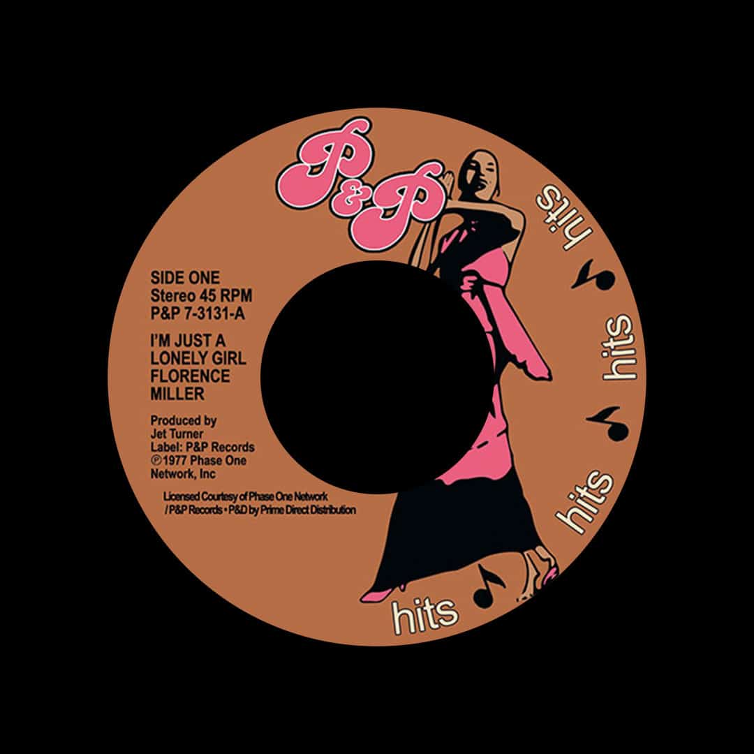 Florence Miller - I’m Just A Lonely Girl / The Groove I’m In - reissue