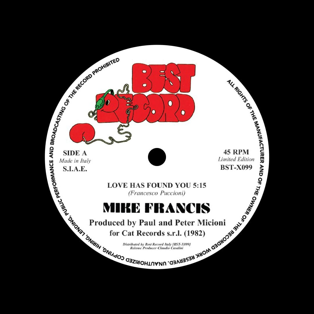 Mike Francis - Love Has Found You / Nightime Lady - reissue