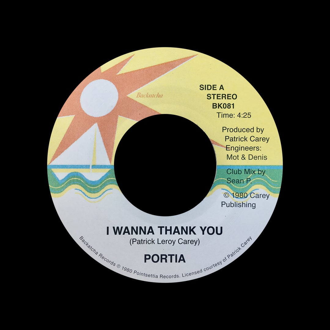 Portia - I Wanna Thank You (Special Mix) - reissue