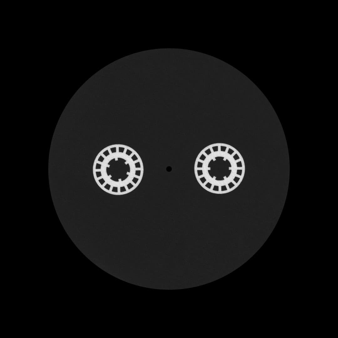 The Mixtape Club - Logo Slipmat (Single, Black) - slipmat