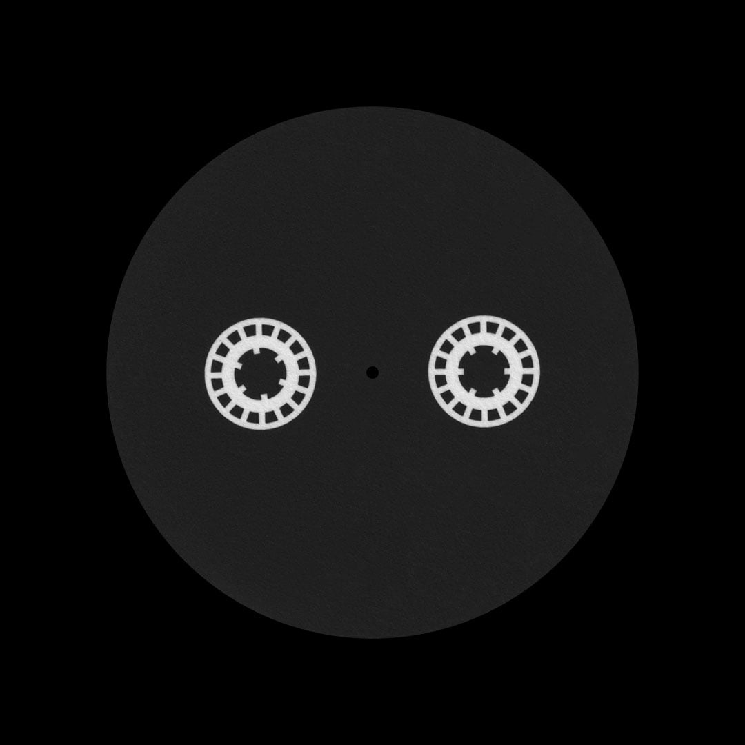 The Mixtape Club - Logo Slipmat (Single, Black) - slipmat