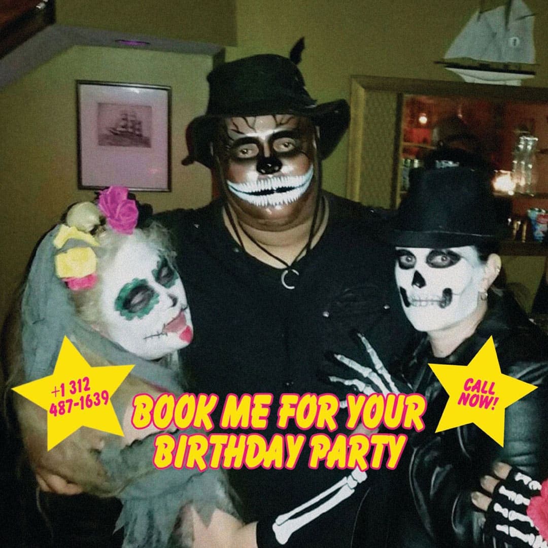 Book Me For Your Birthday Party