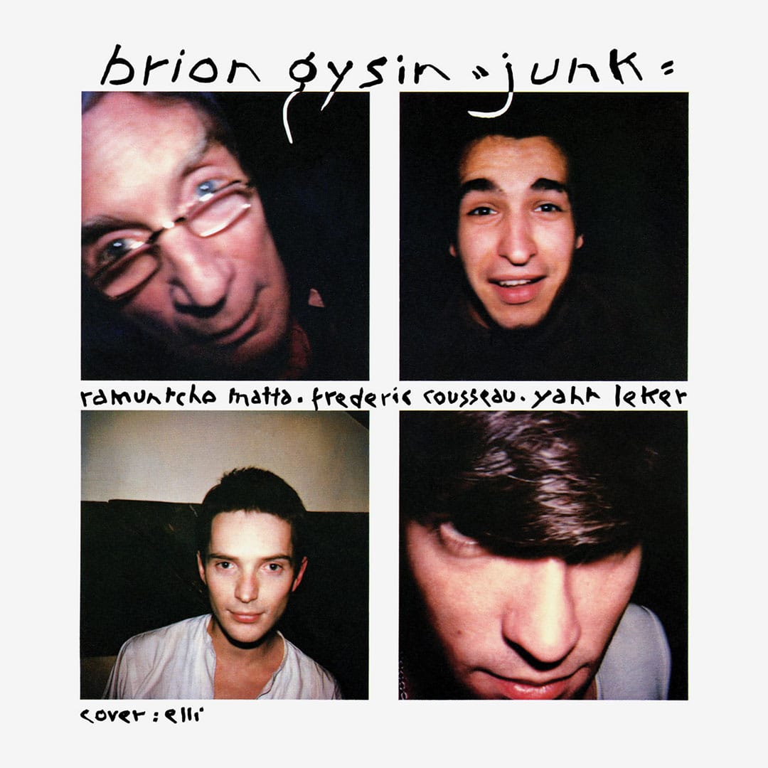Brion Gysin - Junk - compilation