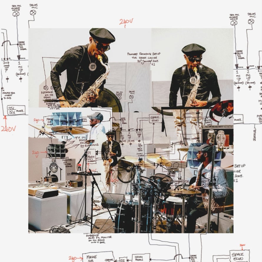 Isaiah Collier - Live In The Listening Room - lp