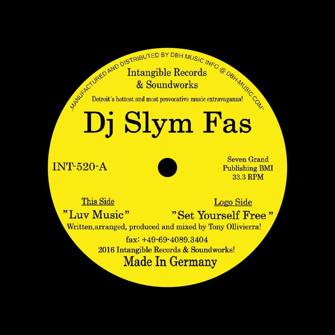 DJ Slym Fas - Luv Music - reissue